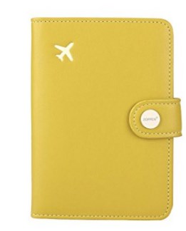 passport holder creative aircraft PU document storage bag leather passport cover passport bag cross-border factory direct sales