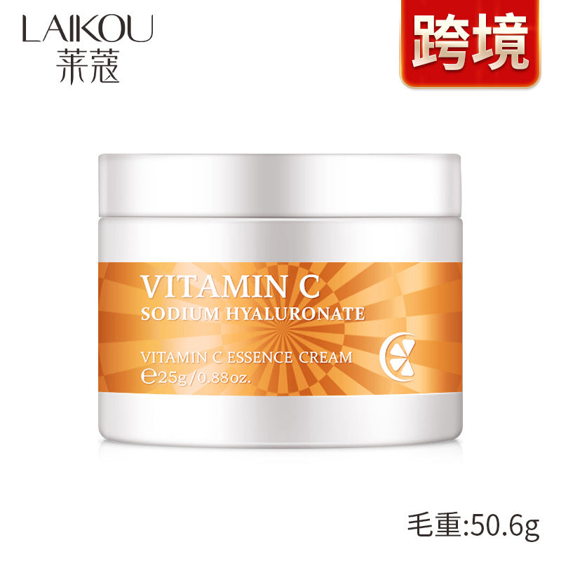 Lacco Vitamin C Essence Cream 25g Moisturizing and Moisturizing Skin Care Products English Packaging Cross-border Supply